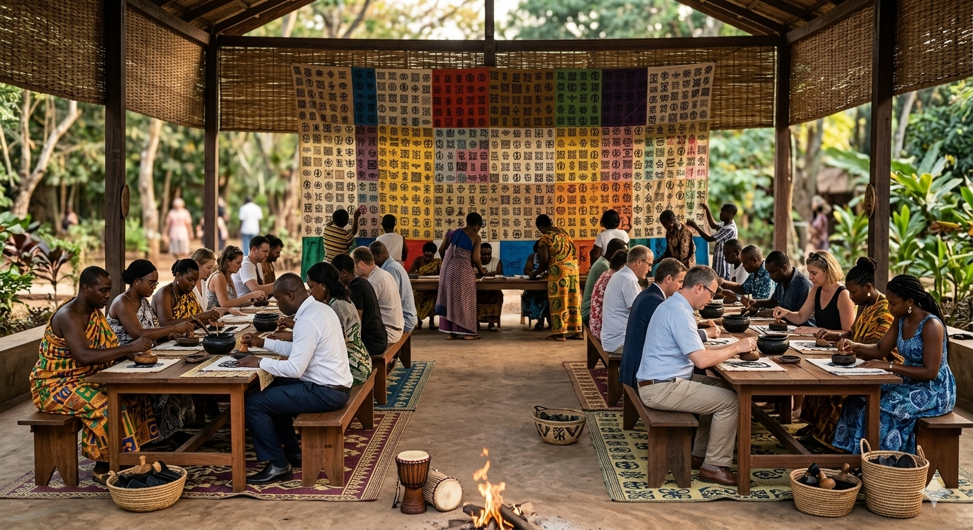 The Adinkra Village: Interactive Studio